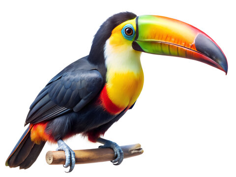 toucan isolated on white background