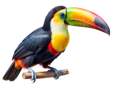toucan isolated on white background