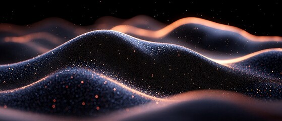 Abstract Digital Waves