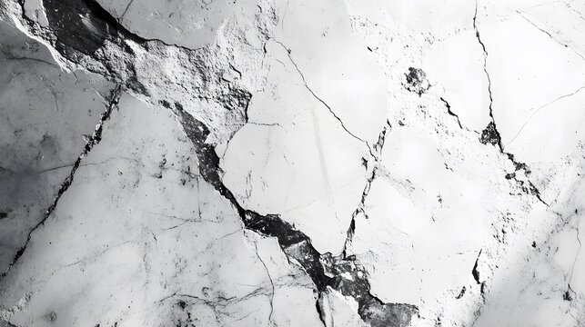 Elegant Close-up of a Gray and White Marble Wall in Paris: Creative Background Design