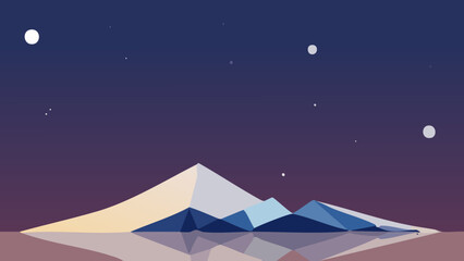 Obraz premium Cosmic Wonders: A Starry Sky and the Beauty of Space