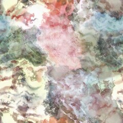 Multicolour space dyed marble seamless art texture background. Vivid mottled marl effect ombre home decor design. For tie dye and surface fashion all over backdrops. © Limolida Studio