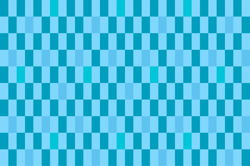 カラフルな縦長の市松模様、和柄背景、水色、青