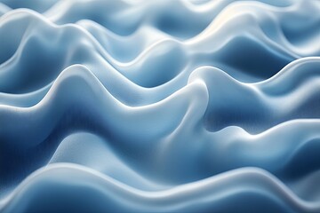 Soft flowing fabric creates a mesmerizing and calming abstract pattern