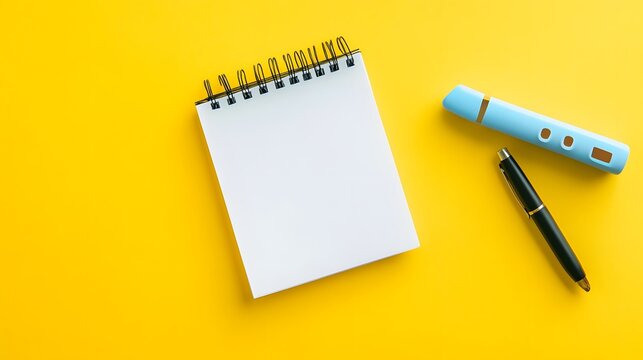 Professional November 2024 Calendar with Pen and Empty Speech Bubble for Planning and Communication