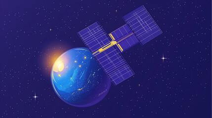 軌道の守護者：宇宙を照らす未来衛星