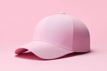Fototapeta premium Soft pink baseball cap