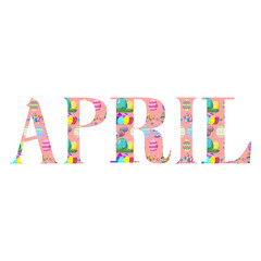 Months of the year - April