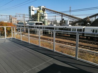 It is a temple in Kyoto, Japan. It is winter and the sky is cold.