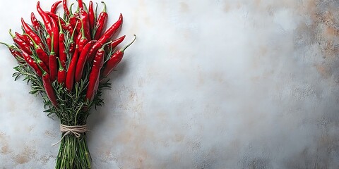 Spicy Bouquet on Stone
