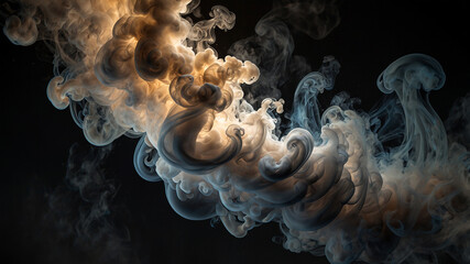 abstract smoke background