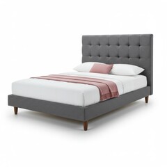 bed isolated on white