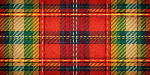 Classic Scottish Tartan Design: Plaid Patterns for Flannel Shirts and Trendy Wallpapers - Explore Timeless Textiles and Fashion Trends