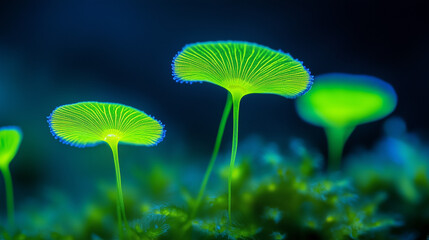 organic micro-organism made of phytoplankton found in nature