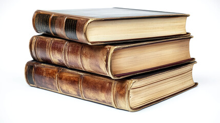 Antique Leather-Bound Books: A Collection of Classic Literature