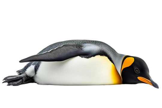 Cute and energetic wildlife moment Isolated on white background or PNG background .