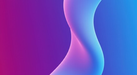 Abstract Swirling Gradient: Purple and Blue Hues in Dynamic Motion