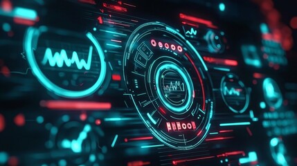 High-Tech Design Showcasing Competence