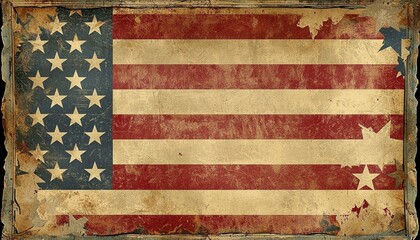 Americana Inspired Banner for Independence Day