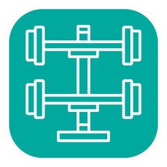 Gym Equipment Icon