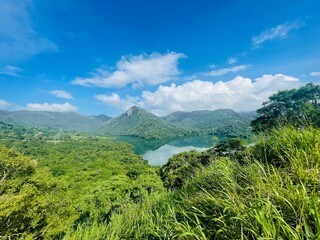 Fototapeta premium lake in the mountains