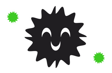ウィルスのイラスト
