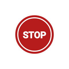 Red STOP sign.Set of prohibition sign.Stop symbol.Stop set vector sign with hand. Hand forbidden vector sign.Vector Stop hand sign