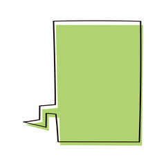 シンプルなフキダシ