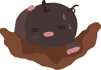귀여운 두더지