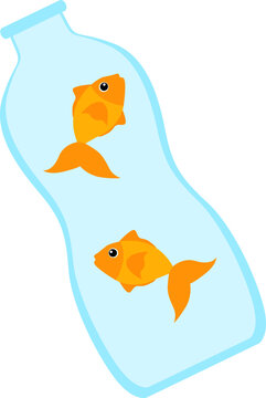 Goldfish Cartoon Style