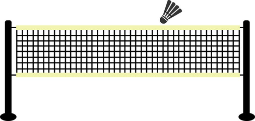 Naklejka premium Volleyball net