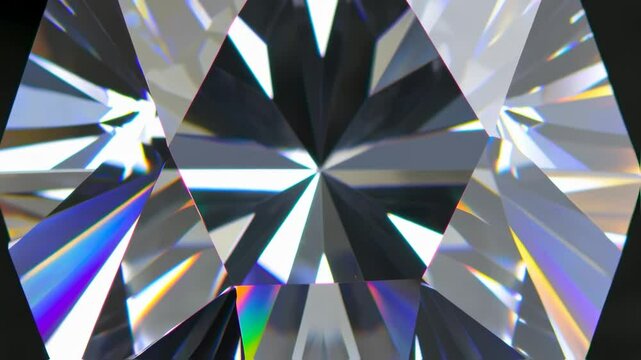 Diamond gem texture close up