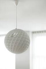 A clean design lighting that looks like a space peddler