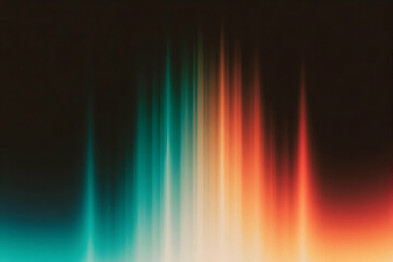 Abstract Background of Colorful Light Streaks Creating a Dynamic Illustration