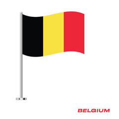 Flag Of Belgium, Belgium flag, National flag of Belgium. Table flag of Belgium.