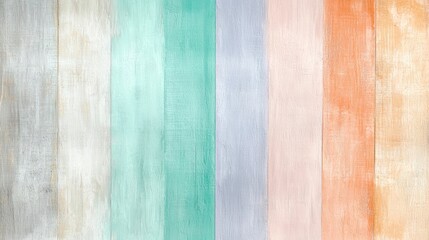 Pastel-toned wooden planks