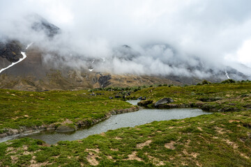 Photography of landscapes of Fortuna Bay, South Georgia