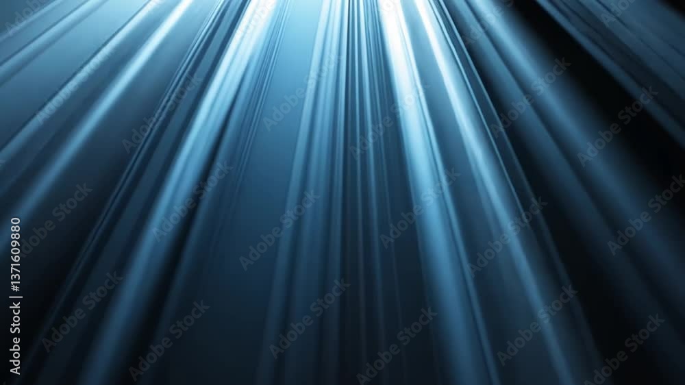 Poster dynamic blue illumination captivating abstract texture and pattern of light rays creating depth and 