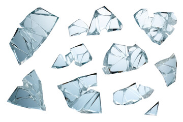 Broken Glass PNG on transparent background