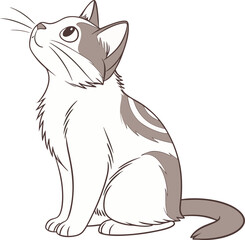 vector cat animal art free download