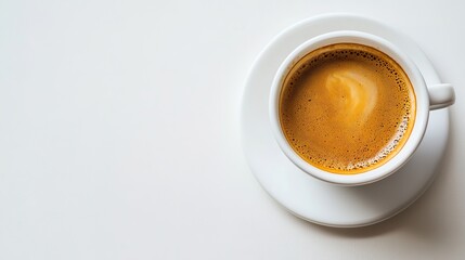 Coffee for you with white background