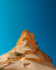 red rocks in the mountains