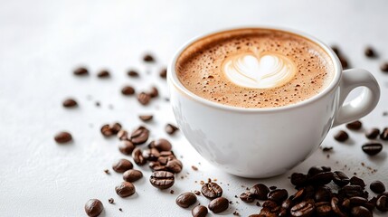 Coffee for you with white background