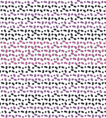 Colored spotted texture, imitation of animal skin, dots and dashes