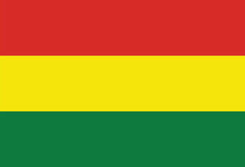 Flag Of Bolivia, Bolivia flag, National flag of Bolivia.