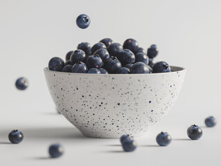 Bowl of blueberries
