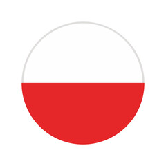 Poland Falg Vector , transparent background