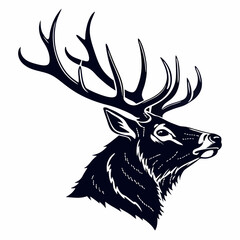 deer head silhouette