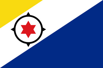 Flag Of Bonaire, Bonaire flag, National flag of Bonaire.