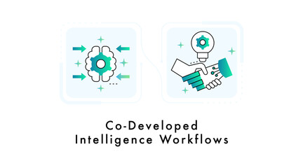 Customizable Machine Learning Development Icon for Adaptive AI Solutions and Model Optimization